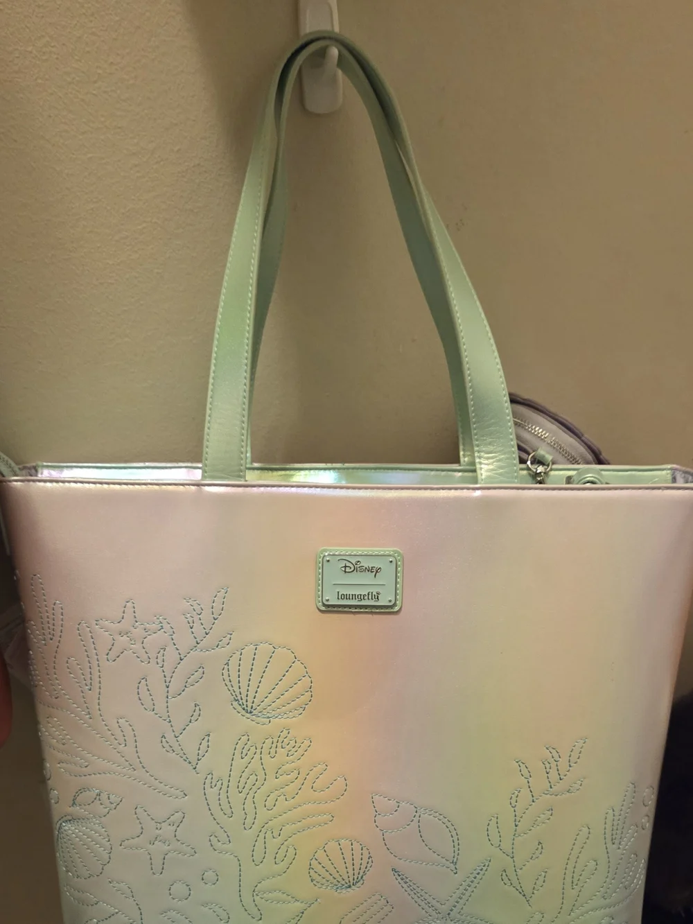LF The Little Mermaid Ariel Pastel Tote Bag With Coin Purse